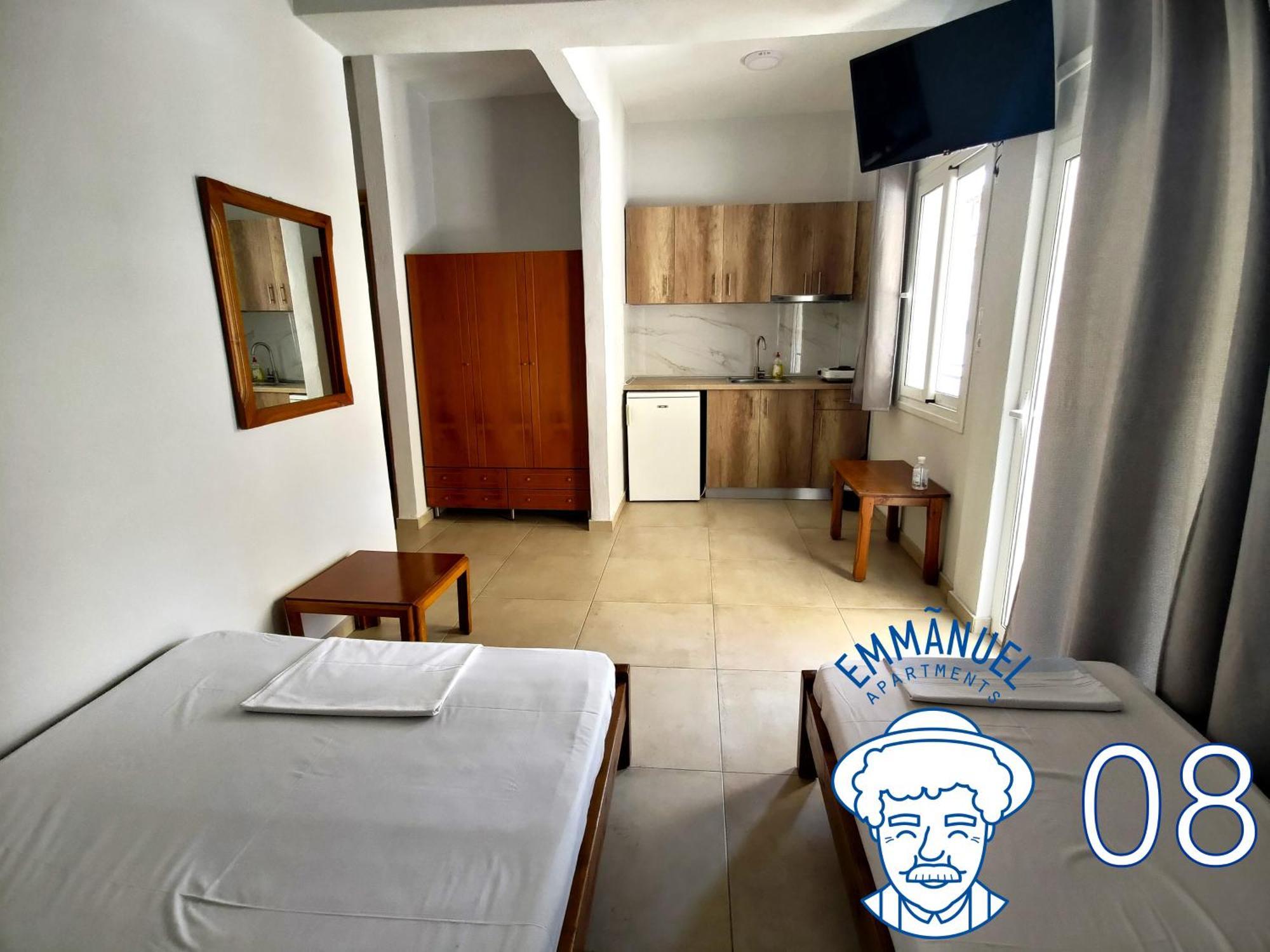 Emmanuel Apartments Paralia Katerinis Phòng bức ảnh